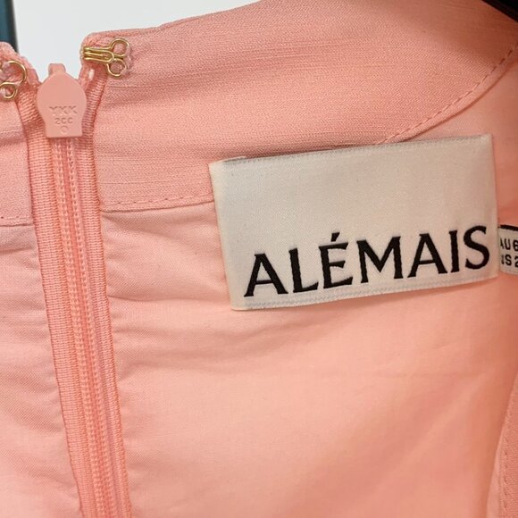 Alémais Papaya linen-blend minidress - Picture 8 of 16